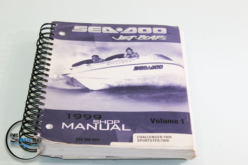 Sea-Doo 1999 Challenger & Sportster Shop Repair Manual 219100097