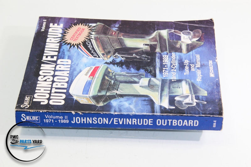 Johnson/Evinrude Outboard Volume II 1971-1989 1 and 2-Cylinder Seloc Publication