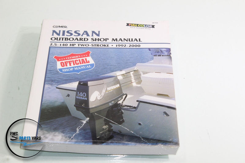Nissan Outboard Shop Service Repair Maintenance Manual 140HP Two Stroke 92-2000