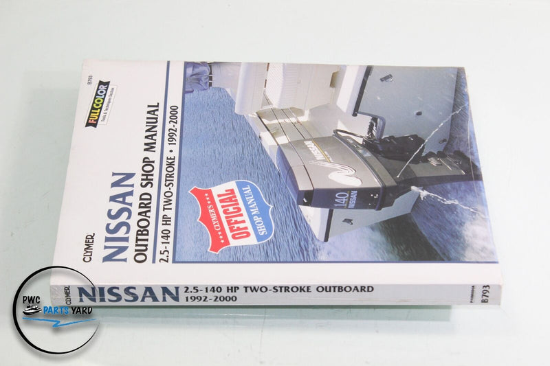 Nissan Outboard Shop Service Repair Maintenance Manual 140HP Two Stroke 92-2000