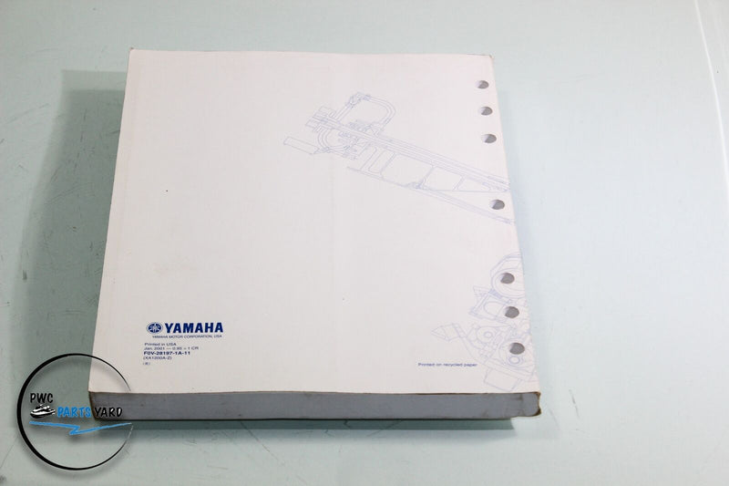 Yamaha Waverunner XLT1200 Service Repair Manual FOV-28197-1A-11