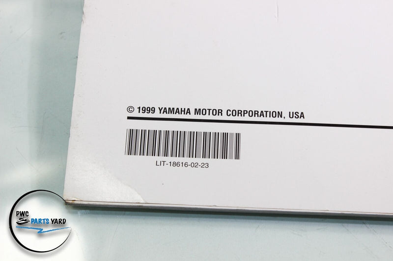 Yamaha Waverunner LST1200Y Repair Service Manual LIT-18616-02-23