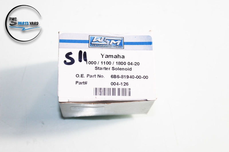 Yamaha FX140 Starter RELAY WSM 004-126  6B6-89140-00-00