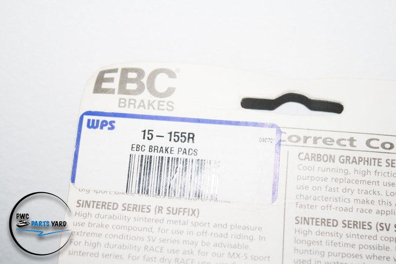 EBC R Series Long Life Sintered Brake Pads FA155R